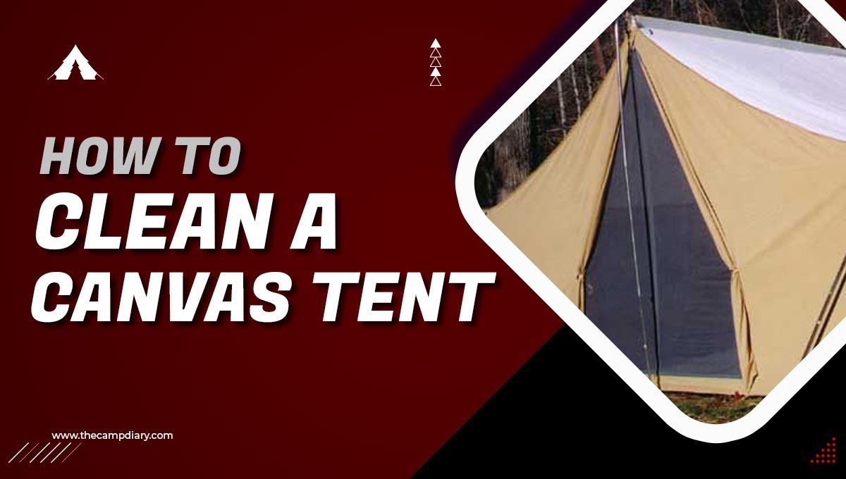 How to patch a canvas tent 